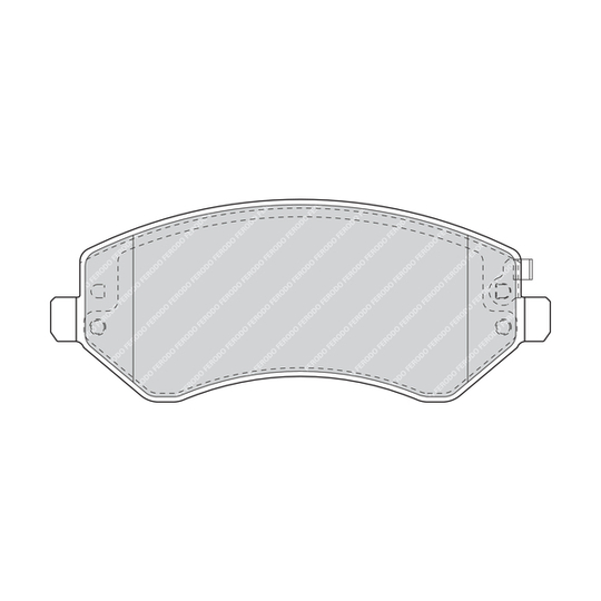 FDB1576 - Brake Pad Set, disc brake 