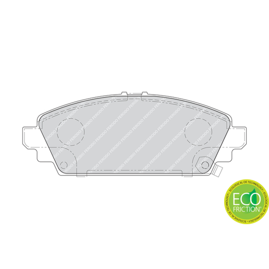 FDB1601 - Brake Pad Set, disc brake 