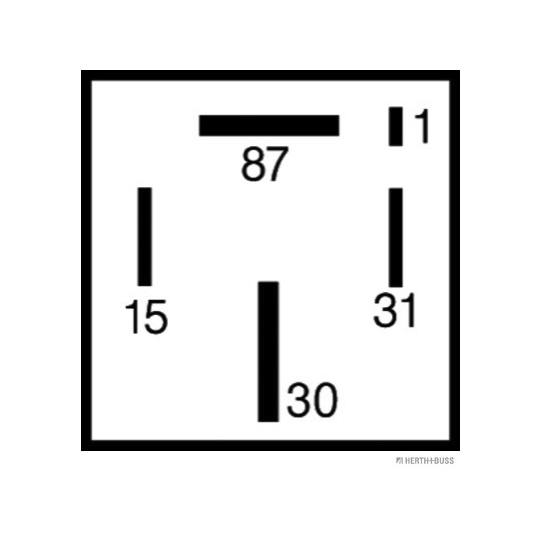 75614064 - Relay, fuel pump 