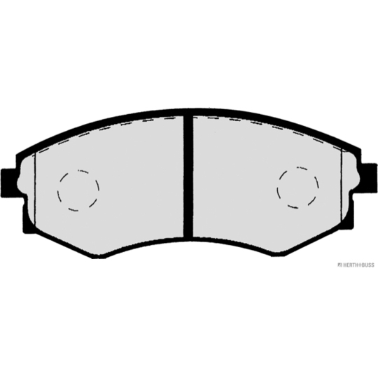 J3601055 - Brake Pad Set, disc brake 