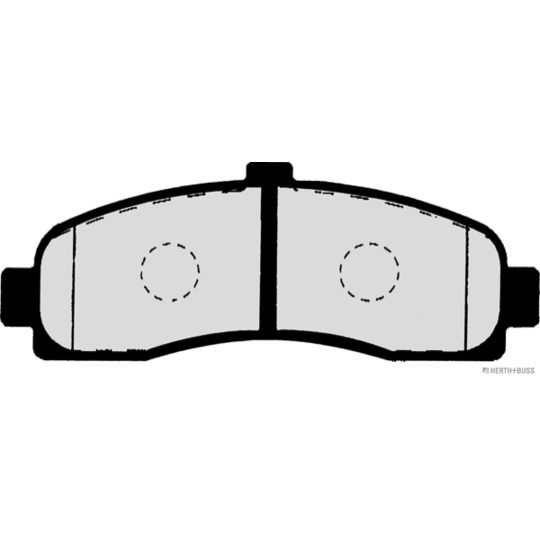 J3601053 - Brake Pad Set, disc brake 