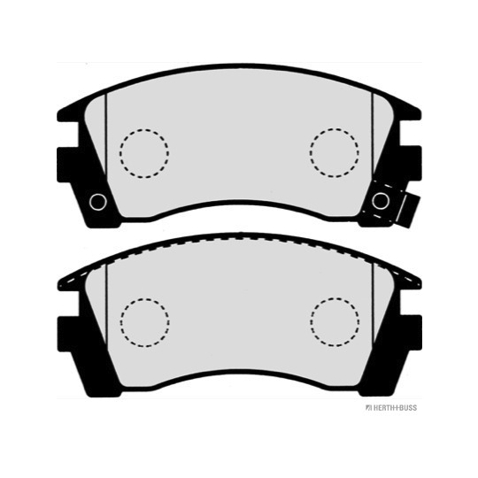 J3601049 - Brake Pad Set, disc brake 