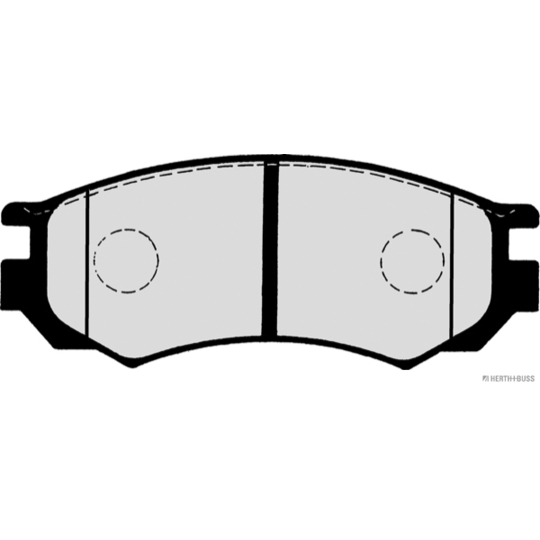 J3601054 - Brake Pad Set, disc brake 