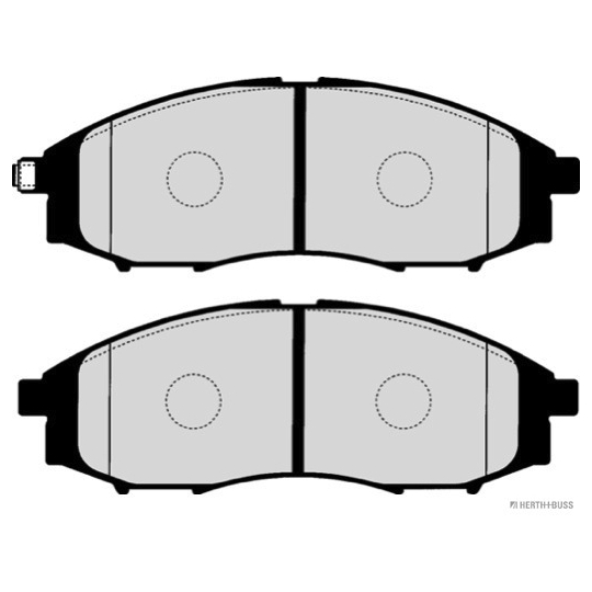 J3601096 - Brake Pad Set, disc brake 