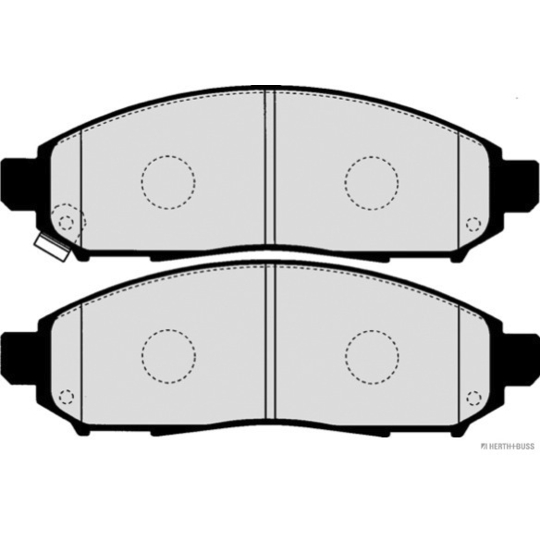 J3601094 - Brake Pad Set, disc brake 