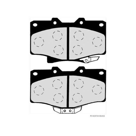J3602071 - Brake Pad Set, disc brake 