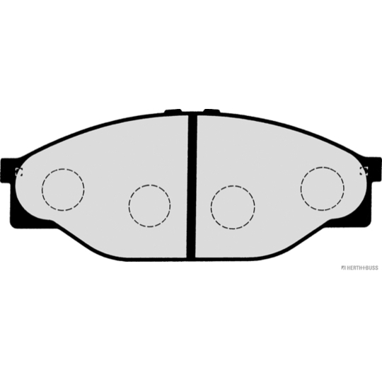 J3602053 - Brake Pad Set, disc brake 