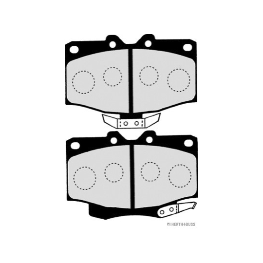 J3602056 - Brake Pad Set, disc brake 