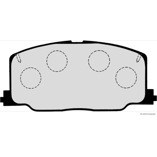 J3602037 - Brake Pad Set, disc brake 