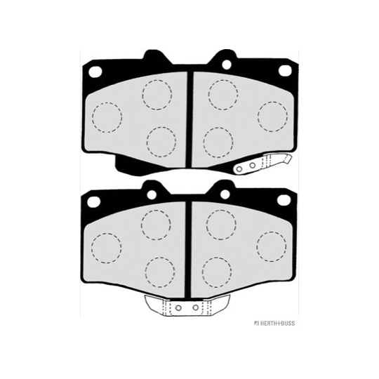 J3602054 - Brake Pad Set, disc brake 
