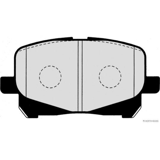 J3602090 - Brake Pad Set, disc brake 