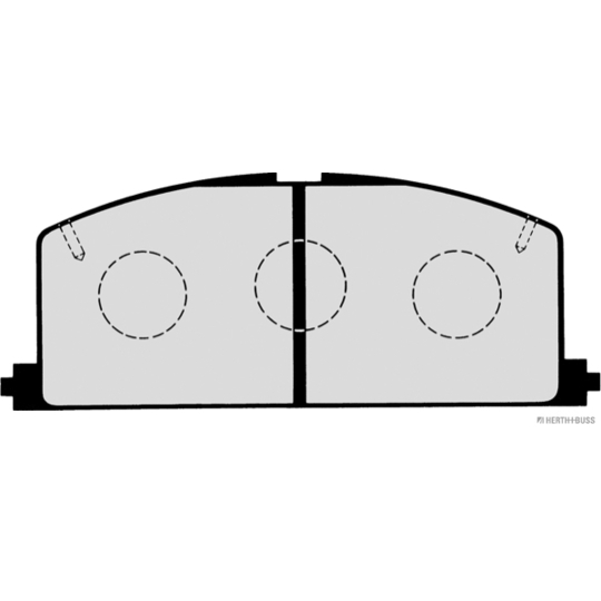J3602035 - Brake Pad Set, disc brake 