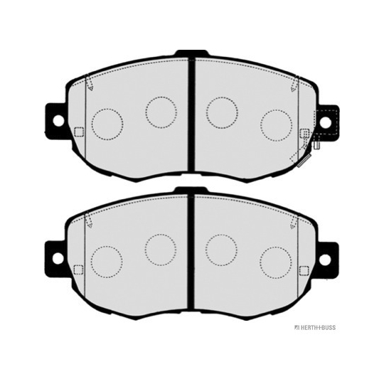 J3602072 - Brake Pad Set, disc brake 