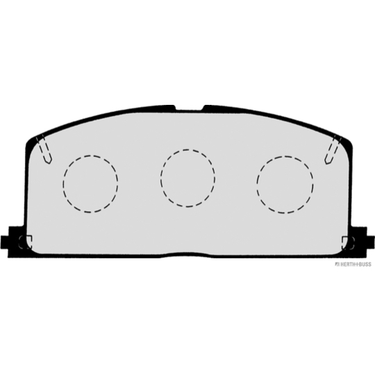J3602062 - Brake Pad Set, disc brake 