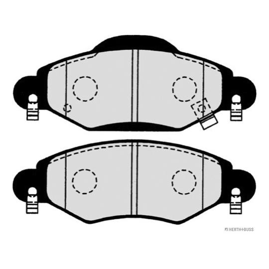 J3602113 - Brake Pad Set, disc brake 