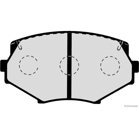 J3603044 - Brake Pad Set, disc brake 