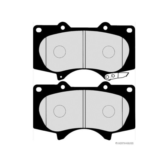 J3602109 - Brake Pad Set, disc brake 