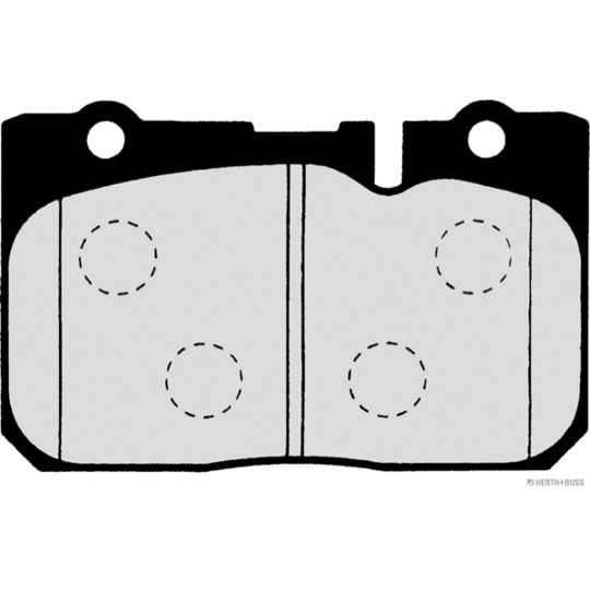J3602103 - Brake Pad Set, disc brake 