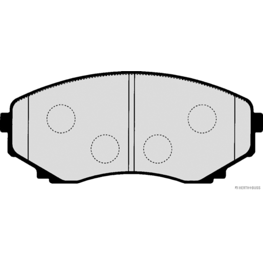 J3603048 - Brake Pad Set, disc brake 