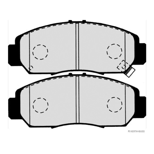 J3604051 - Brake Pad Set, disc brake 