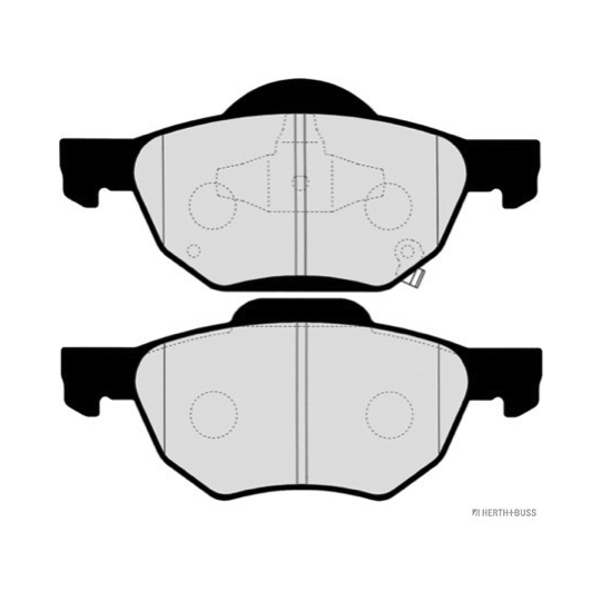 J3604064 - Brake Pad Set, disc brake 