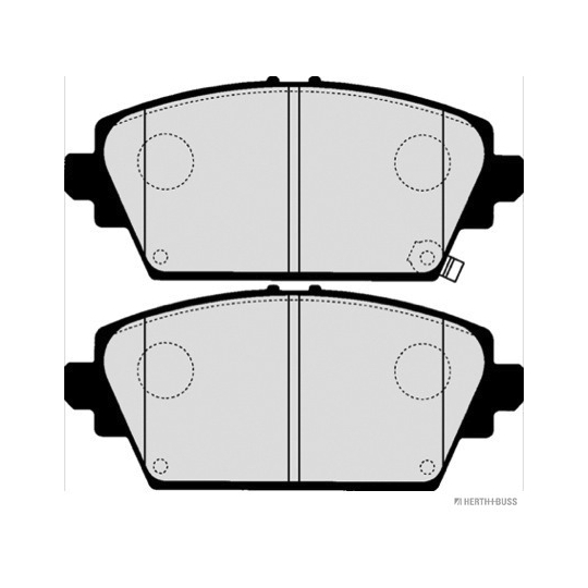 J3604047 - Brake Pad Set, disc brake 