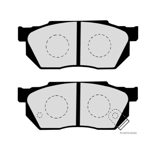 J3604019 - Brake Pad Set, disc brake 