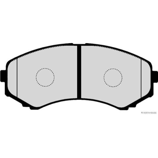 J3603070 - Brake Pad Set, disc brake 