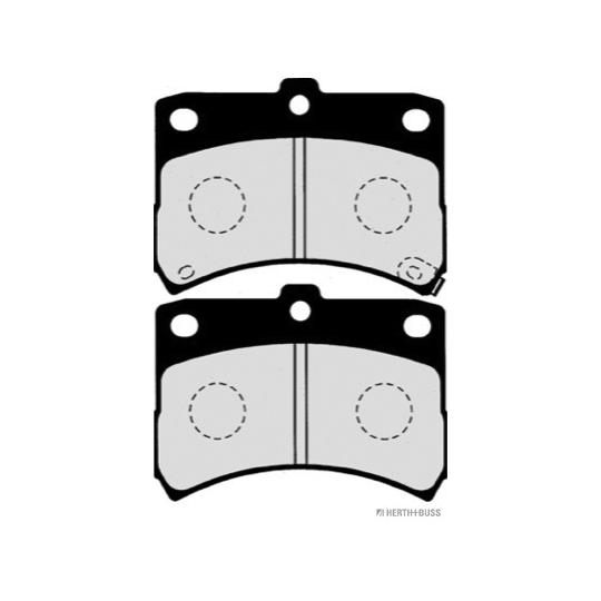 J3606020 - Brake Pad Set, disc brake 