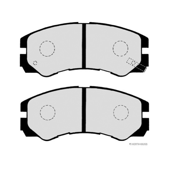 J3609009 - Brake Pad Set, disc brake 