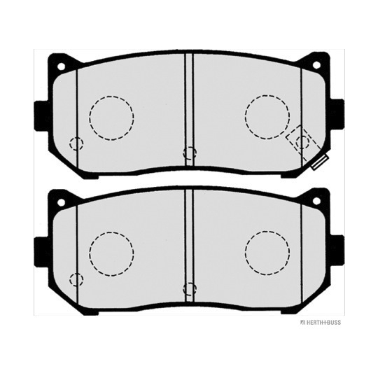 J3610301 - Brake Pad Set, disc brake 