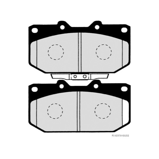 J3607019 - Brake Pad Set, disc brake 
