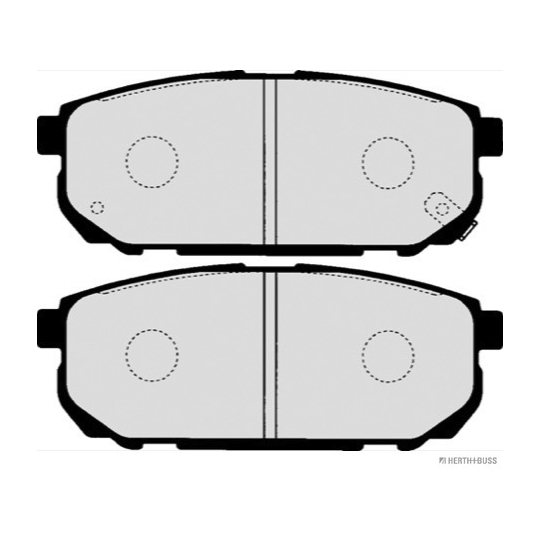 J3610305 - Brake Pad Set, disc brake 