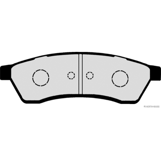 J3610902 - Brake Pad Set, disc brake 