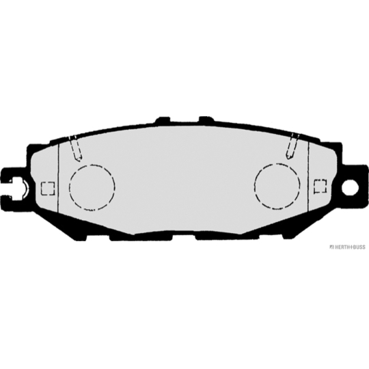 J3612014 - Brake Pad Set, disc brake 