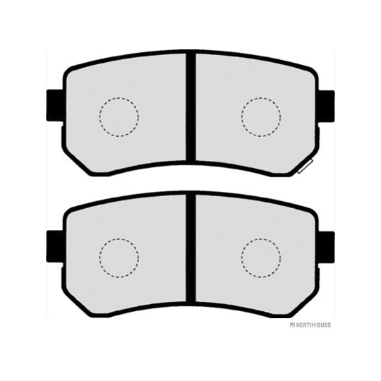 J3610312 - Brake Pad Set, disc brake 
