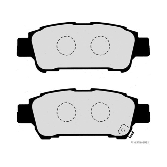 J3612019 - Brake Pad Set, disc brake 