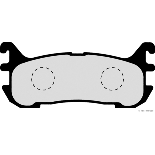 J3613012 - Brake Pad Set, disc brake 