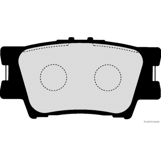 J3612035 - Brake Pad Set, disc brake 