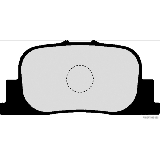 J3612031 - Brake Pad Set, disc brake 