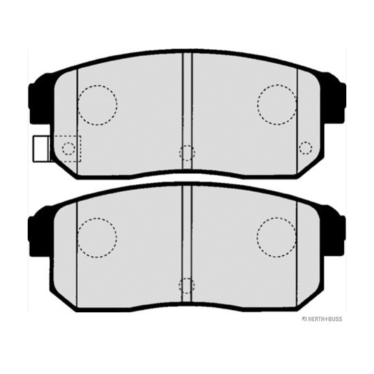 J3613018 - Brake Pad Set, disc brake 