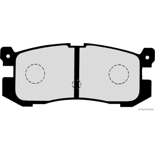 J3613006 - Brake Pad Set, disc brake 