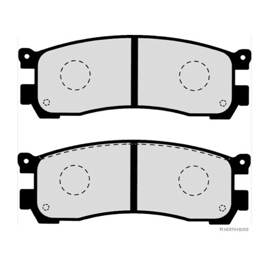 J3613010 - Brake Pad Set, disc brake 