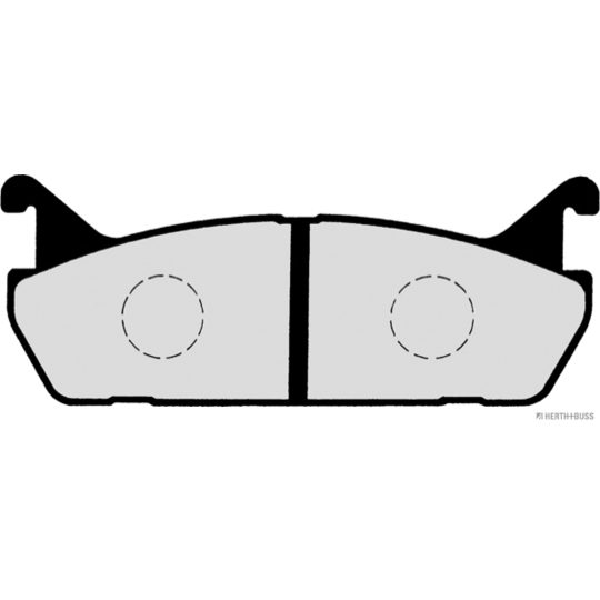 J3616001 - Brake Pad Set, disc brake 
