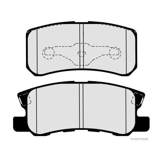 J3615010 - Brake Pad Set, disc brake 