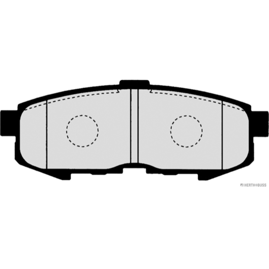 J3613022 - Brake Pad Set, disc brake 
