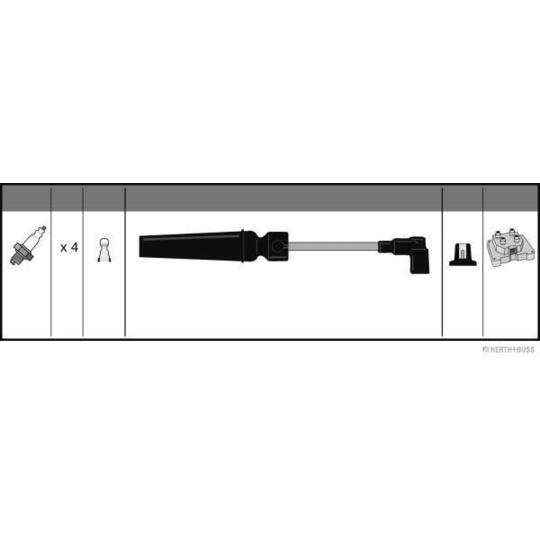 J5380907 - Ignition Cable Kit 