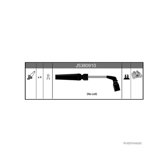 J5380910 - Ignition Cable Kit 