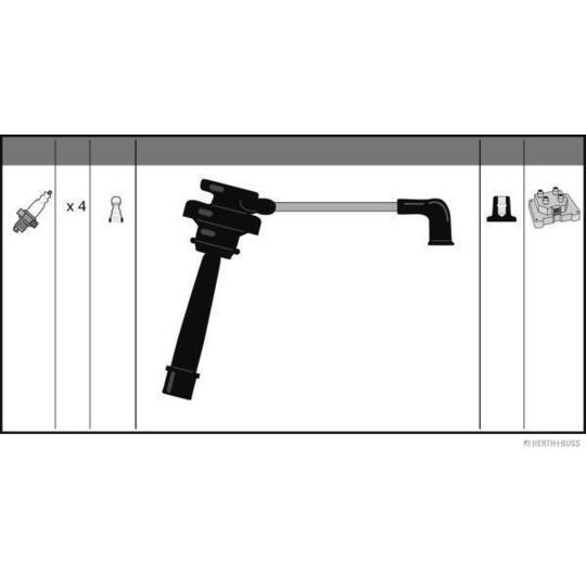 J5385000 - Ignition Cable Kit 