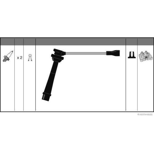 J5388011 - Tändkabelsats 